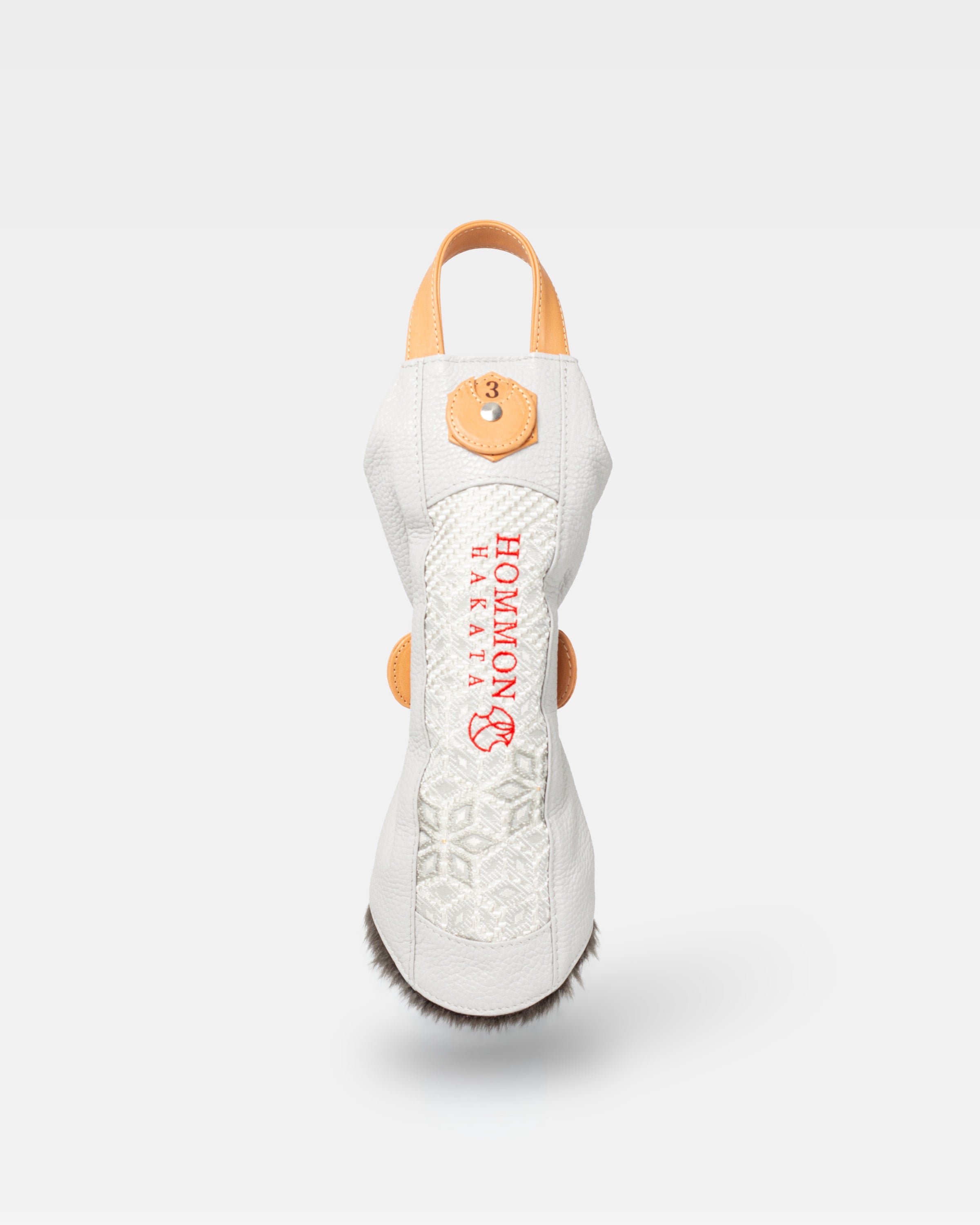 博多織 - 六華×カーフ ウッド用ヘッドカバー